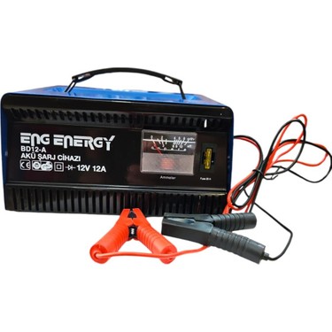 Energy BD12-A Akü Şarj Cihazı 12V/8A 143W Ağırlık 3 kg Fiyatı