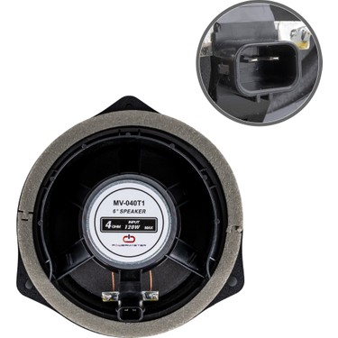 Ayt Magıcvoıce MV-040T1 6 16 cm 4 Ohm Max 120 Watt Üçgen Oto Fiyatı