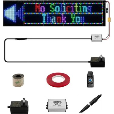 Powermaster PM-23827 20 x 82 cm Kayan Yazı LED Tabela Fiyatı