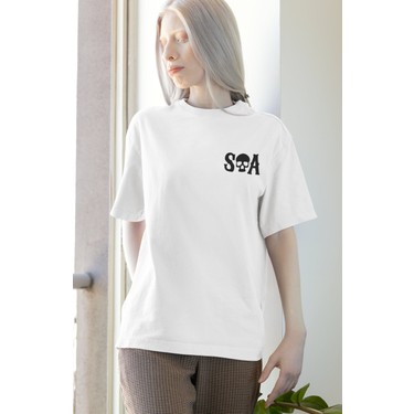 Fuddy Moda Unisex Sons Of Anarchy Sırt Baskılı Tişört, Fiyatı