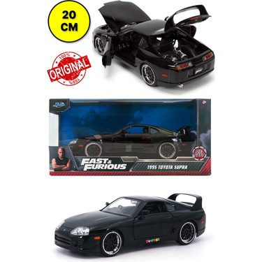Jada Fast & Furious 1995 Supra Model Araba Siyah 1:24 Fiyatı