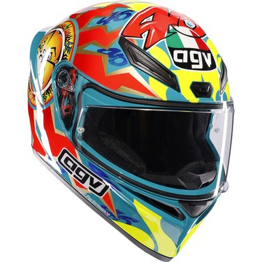 AGV K1 ROSSI MUGELLO (VRロッシレプリカ) Agv K1 S Rossi Mugello 1999 Configuration Kapalı Kask Renkli Fiyatı