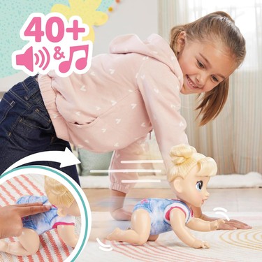 Baby Alive Crawl N Play Bldh Harper F9709 - Emekleyen Bebek Fiyatı