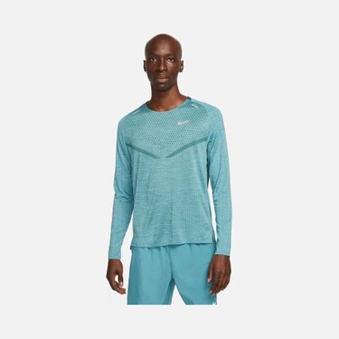 nike men's techknit ultra running long sleeve shirt