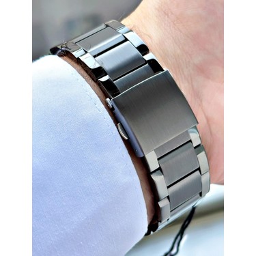 Ferrucci Krom Renk Çelik Kordon Erkek Kol Saati 13906.03 Fiyatı