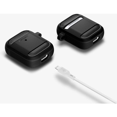 Spigen AirPods 2 / 1 ile Uyumlu Kılıf Rugged Armor Üst Düzey Fiyatı
