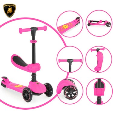 Lamborghini Lisanslı L5 2in1 Katlanabilir Oturaklı Işıklı 3 Fiyatı