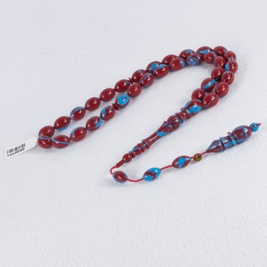 LONGINUS/Red とBlue ２枚セット Tesbih Kardeşliği Bordo Mavi Arizona Kehribar Kapsül Kesim Fiyatı