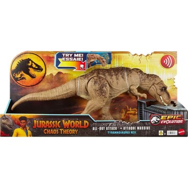 Jurassic World Saldırgan T-Rex Figürü HXF53 Hayvanlar Temalı Fiyatı