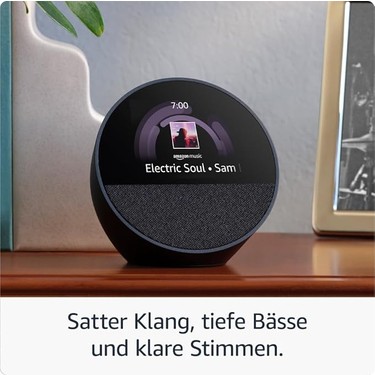 Amazon Echo Spot (2024 Sürüm) Canlı Sesli + Alexa Asistanlı Fiyatı