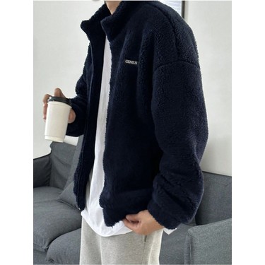 Genius Store Oversize Tam Fermuarlı Kuzu Sweatshirt Içi Fiyatı