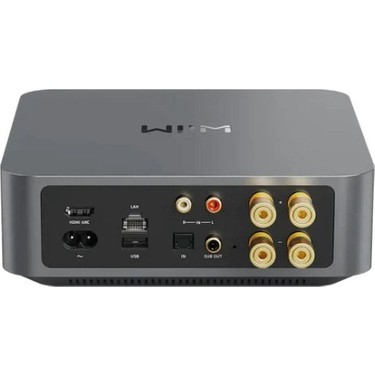 WiiM Amp Pro ダークグレー Wiim Amp Pro Streaming Stereo Amplifier Space Grey - Fiyatı, Yorumları