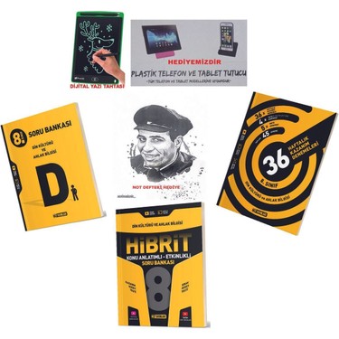 Hız Yayınları 2024 - 2025 8. Sınıf Din Kültürü ve Ahlak Kitabı