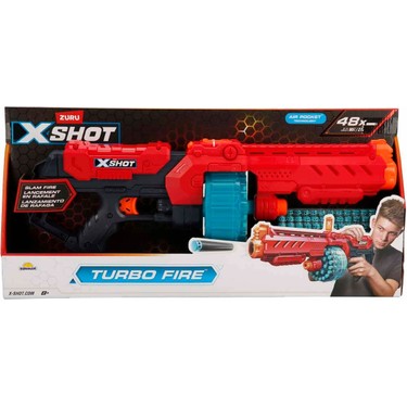 X-Shot Turbo Fire 48 Mermili Sünger Dart Atan Silah Fiyatı