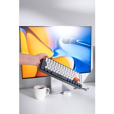 Everest Kb-89 Cıtrus Daktilo Tuşlu Gri Wireless 2.4g + Fiyatı