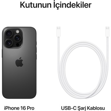 iPhone 16 Pro 256GB Siyah Fiyatı - Taksit Seçenekleri