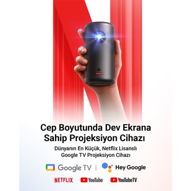 Anker Nebula Capsule 3 Akıllı Taşınabilir Projeksiyon Cihazı Fiyatı Anker Nebula Capsule 3 Akıllı Taşınabilir Projeksiyon Cihazı Fiyatı