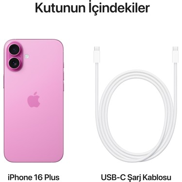 iPhone 16 Plus 128GB Pembe Fiyatı - Taksit Seçenekleri