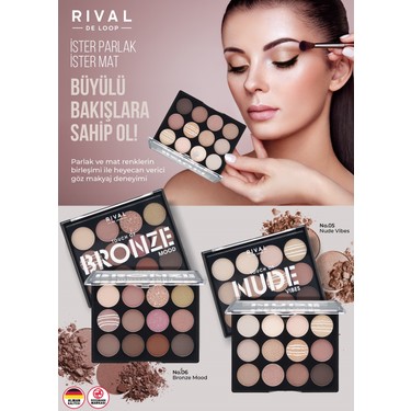 Rıval Far Paletı Touch No.02 Bronz Fiyatı - Taksit Seçenekleri