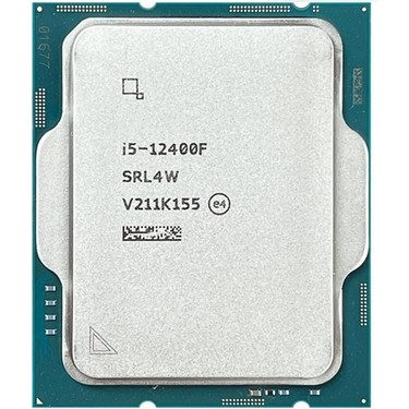 Intel Core i5 12400F 2,5 GHz 18 MB Cache 1700 Pin İşlemci Fiyatı