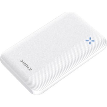 Sunix 5000 Mah Çift USB Çıkışlı Powerbank Beyaz Pb-52 Fiyatı