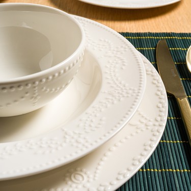 Chichi Home White Pearl 6 Kişilik 24 Parça Porselen Yemek Fiyatı