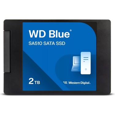 Wd Blue SA510 2.5'' Sata3 SSD 2TB 560MB/s-520MB/s Fiyatı