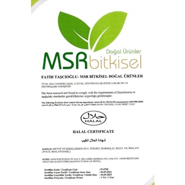 MSR BİTKİSEL Kozalak Özü 700g Fiyatı - Taksit Seçenekleri