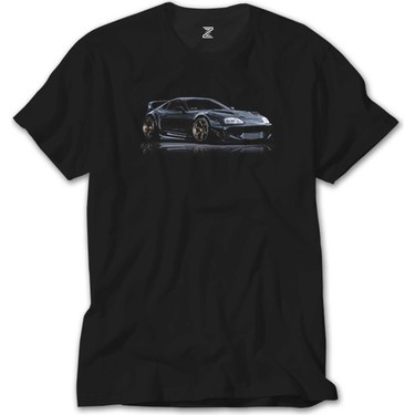 Crows Gate Toyota Supra Mk4 Siyah T-Shirt Fiyatı