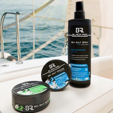 Black Red Wax Saç Şekillendirici Wax Sea Salt Paste Deniz Fiyatı