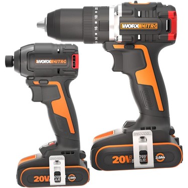 Worx WX925 20VOLT/2.0AH Li-Ion Çift Akülü Kömürsüz Fiyatı