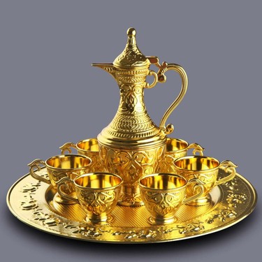 İhvan Online Safir 8 Parça Zemzem Takımı Sunumluk Set - Fiyatı