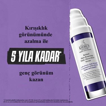 美容液 Kiehl's Retinol Skin-Renewing Serum 50ml Retinol Daily Micro-Dose Anti-Aging Retinol Serum - Kiehl's