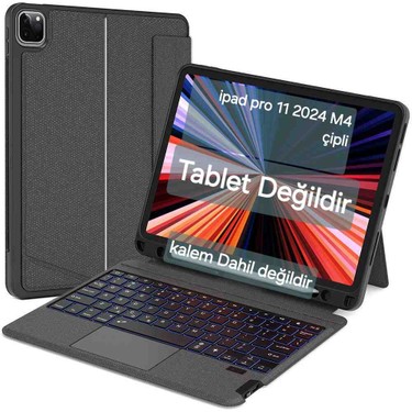 Apple Ipad Pro 11 2024 M4 Çipli Case Klavye Mag Touchpad Fiyatı