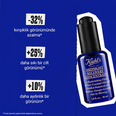 Kiehl's Midnight Recovery Cildi Onaran ve Aydınlık Görünüm Fiyatı