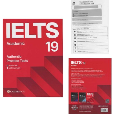 Cambridge University Press 19 Academic Student's Book With Kitabı