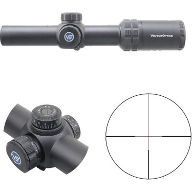 Vector Optics Vector Grızzly 1-4X24 Huntıng Tüfek Dürbünü Fiyatı