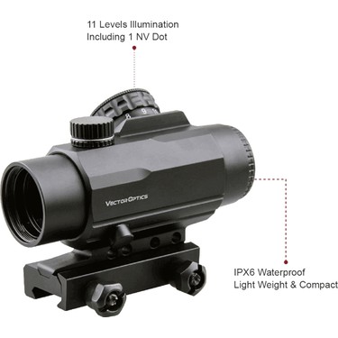 Vector Optics CALYPOS 1x30 本体 Vector Optics Calypos 1X30 Sfp Prism Scope Taktik Tüfek Fiyatı