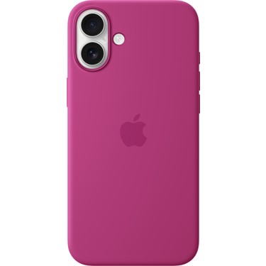 Apple iPhone 16 Plus Silicone Case With Magsafe - Fuchsia Fiyatı