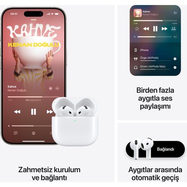Apple Airpods 4. Nesil Aktif Gürültü Önleme Özellikli Fiyatı