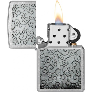 Zippo Çakmak 48726, Vines Design, Street Chrome Finish Fiyatı