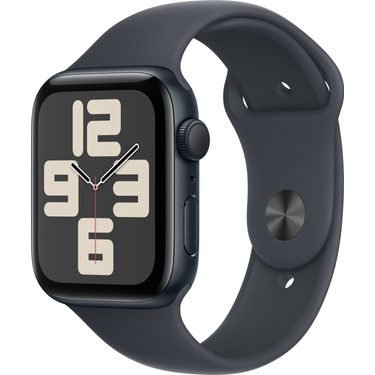 Apple Watch SE GPS, 44 mm Gece Yarısı Alüminyum Kasa ve Gece Fiyatı