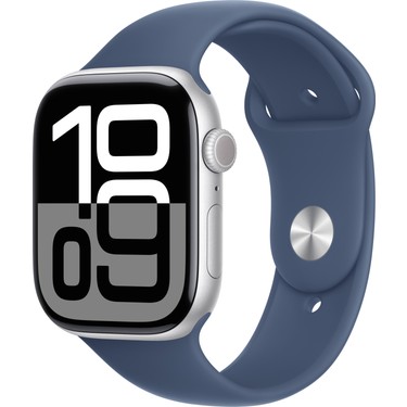 Apple Watch Series 10 GPS, 46 mm Gümüş Rengi Alüminyum Kasa Fiyatı