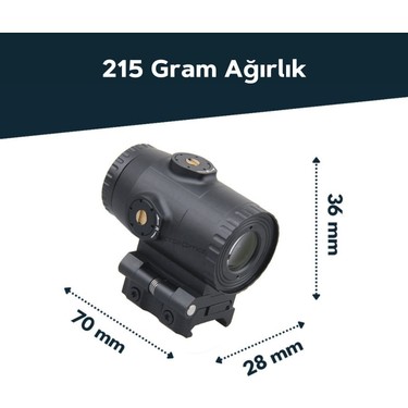 Vector Optics Paragon 3X18 Micro Magnifier Fiyatı