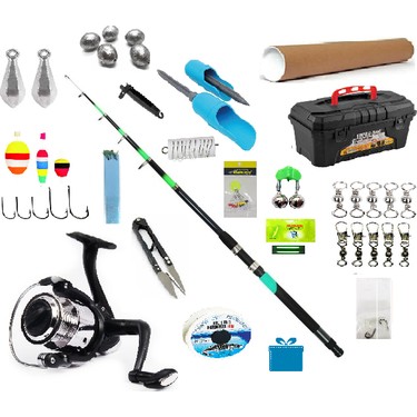 Captain Snergy & Spider Hobi Kıyı Olta Seti 70-150GR. Fiyatı