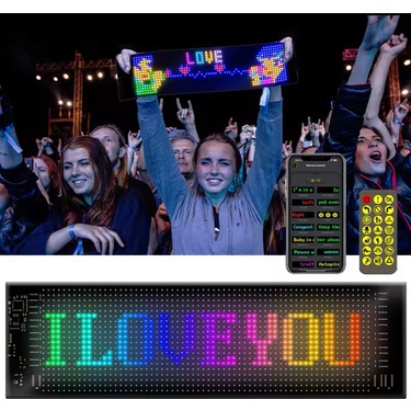 Aet Araç Led Kayan Yazı Emoji Matrix Panel Fiyatı