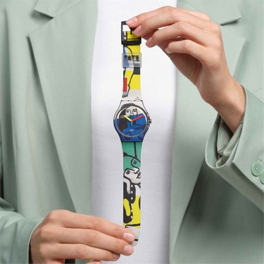 Swatch SUOZ363 Swatch Leger's Two Women Holding Flowers Fiyatı