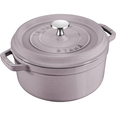 Staub La Cocotte 20 cm 2,2 Lt Kiraz Çiçeği Yuvarlak Döküm Fiyatı