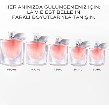 香水(ユニセックス) LANCOME La vie est belle 75ml Lancome La Vie Est Belle 75 Ml Kadın Parfüm EDP Hacmi ile Fiyatı