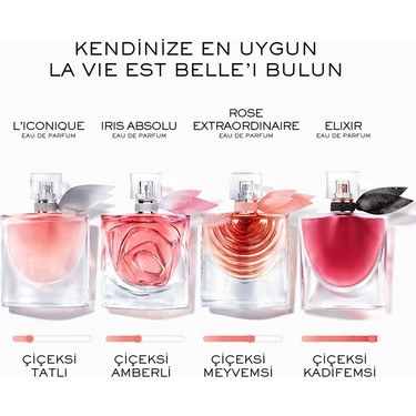 Lancome La Vie Est Belle 75 Ml Kadın Parfüm EDP Hacmi ile Fiyatı